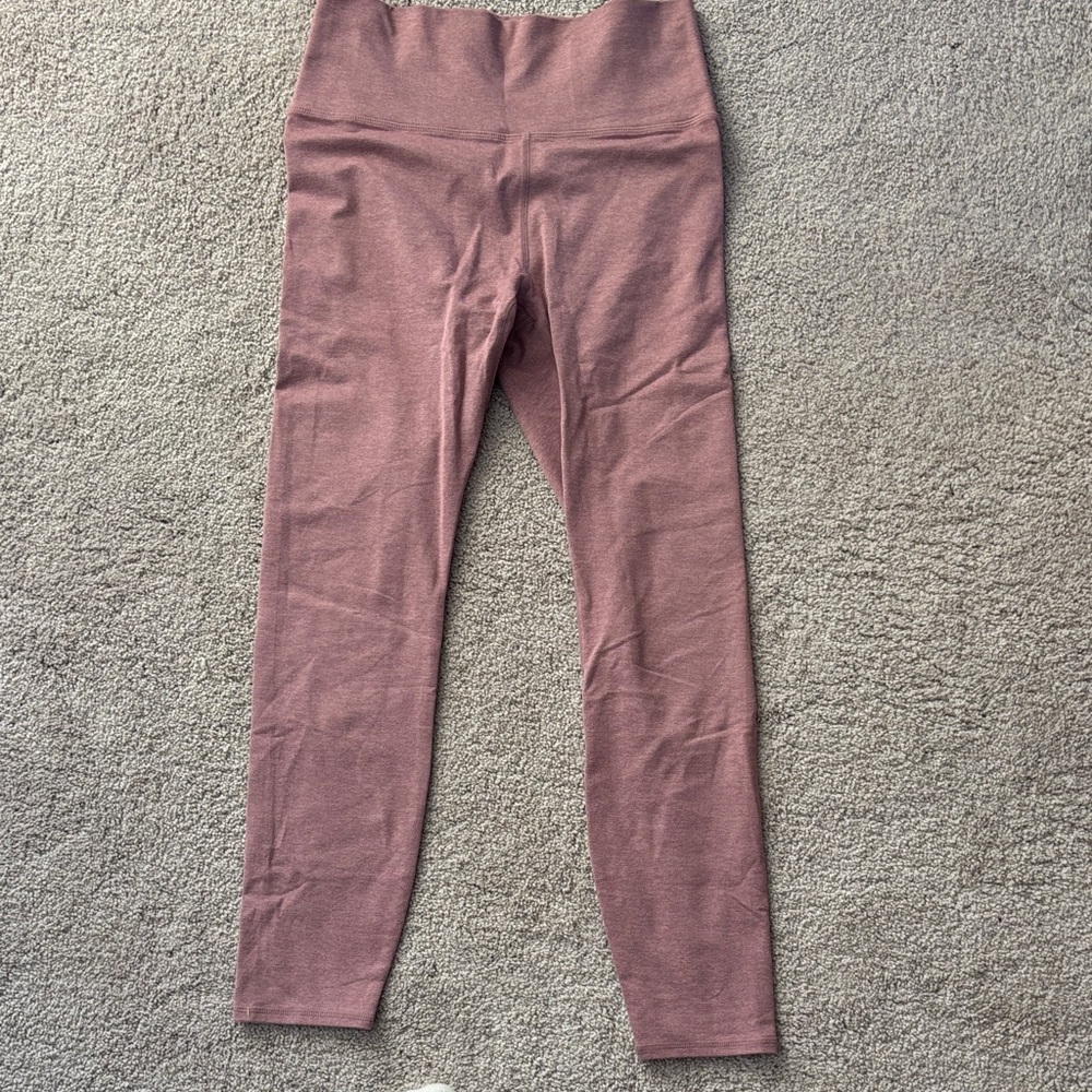 Vuori Clean Elevations Women's Heather Mauve Leggings